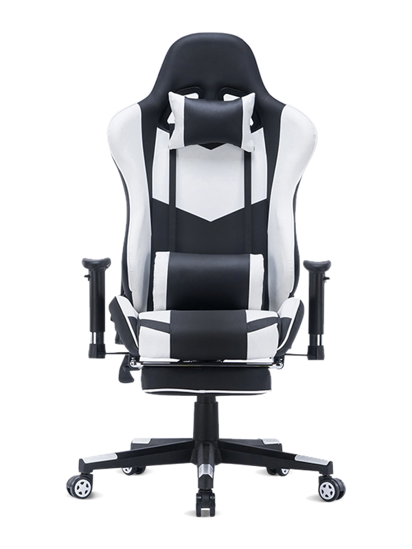 Custom Gaming Racing Stoler Svingbar Ergonomisk Massasje Kontorstol 