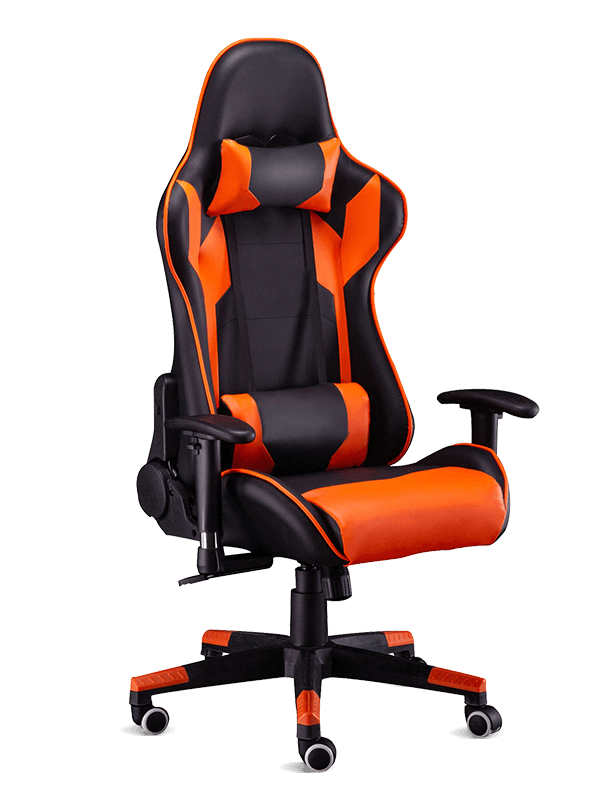 Fargerik spillstol i PU-skinn Custom Logo Ergonomic Racing Kontorstol 