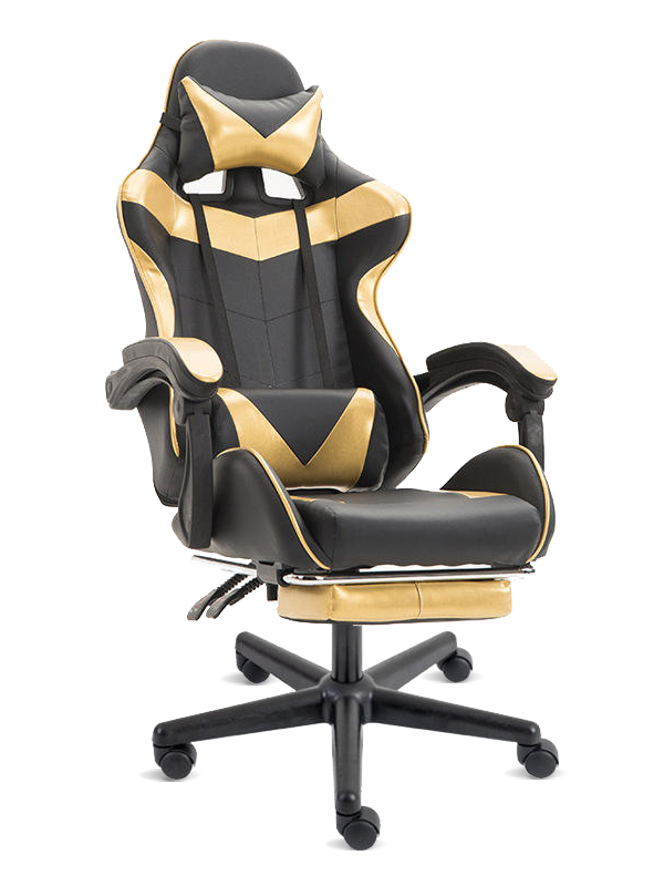 Engros Billig Kontor Ergonomisk 2D Armlener Stil Skinn Swivel Recliner Pro Dataspill Pc Gaming Stol 