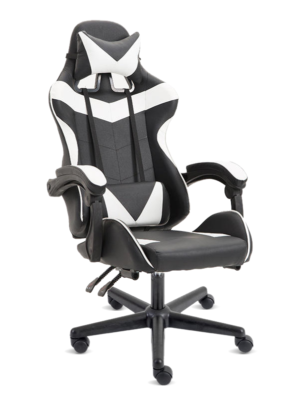 Hotselgende PC-spiller Sillas ergonomisk roterende gamingstol med høy rygg 
