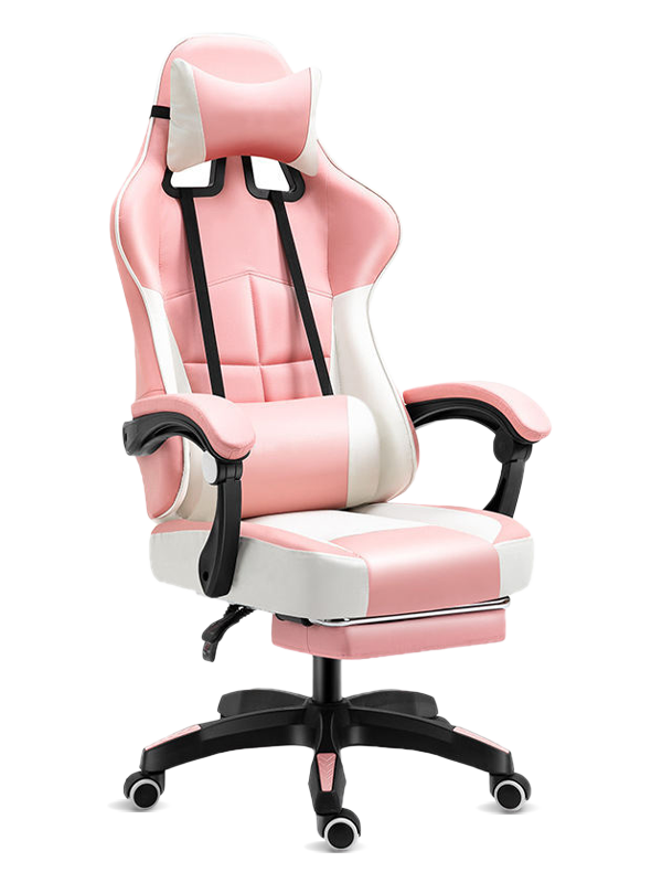 Høy kvalitet Anji kontor Gamer Stol Produsent Ergonomisk dreibar spillestol med fotstøtte 